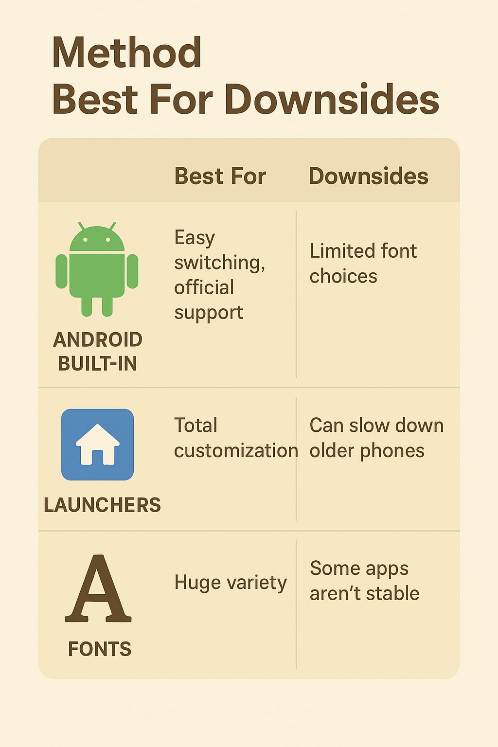 How to Change Font Size on Android Without Settings