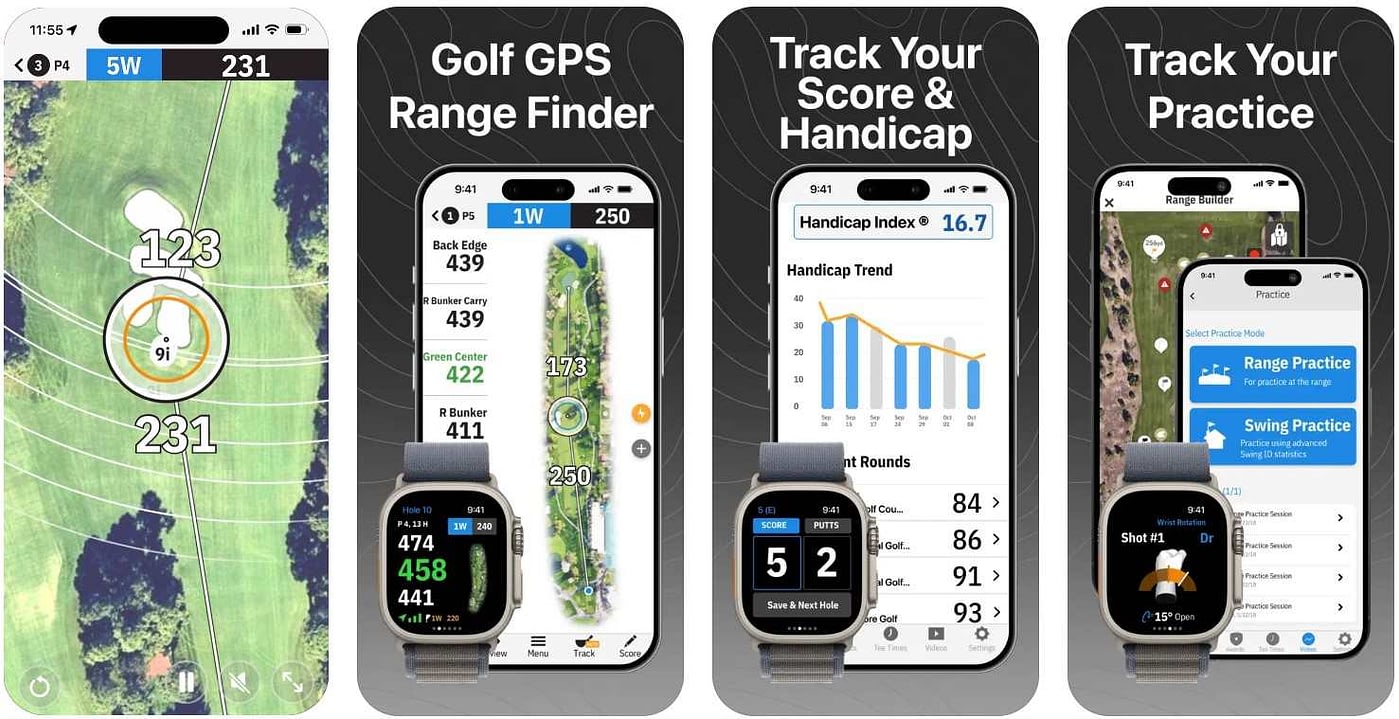 Golf Edition Best Gps App For Galaxy Watch Active Best Free Golf