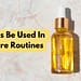 How Should Peptides Be Used In Skincare Routines?
