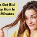 How To Get Rid Of Frizzy Hair In Just 5 Minutes