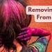 Removing Paint From Hair: Methods